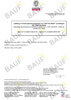 Сертификат BAUF Germany